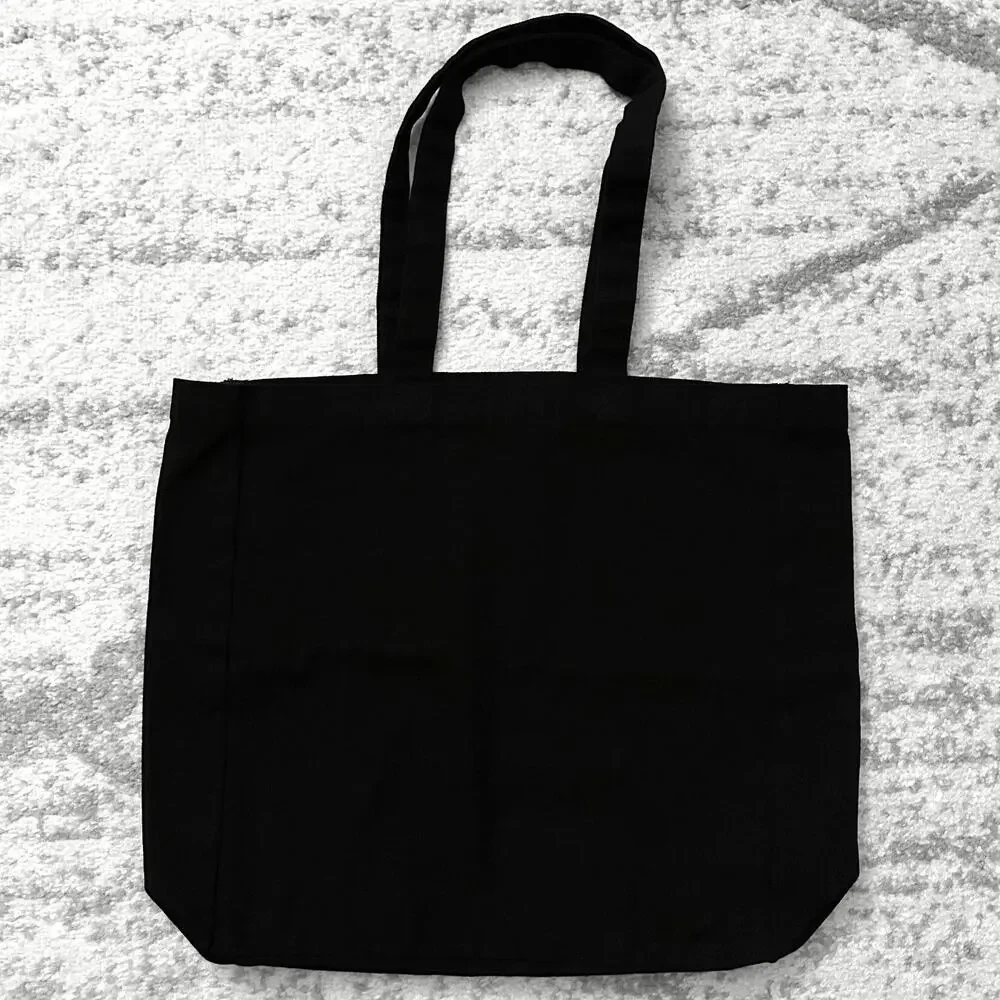 Rails Black Canvas Tote Bag